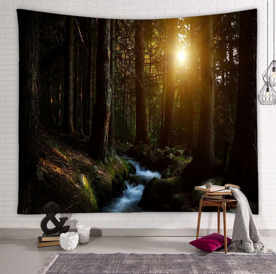 Afterglow Printed Large Wall Tapestry Wall Art Decor