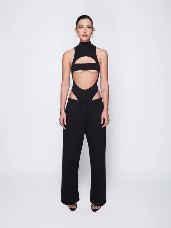 Slim-Cut Jumpsuit